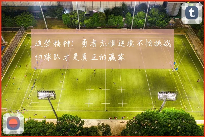 追梦精神：勇者无惧逆境不怕挑战的球队才是真正的赢家