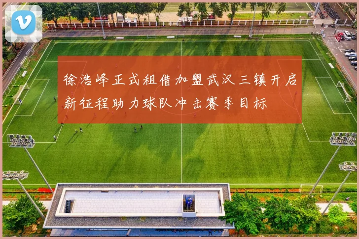 徐浩峰正式租借加盟武汉三镇开启新征程助力球队冲击赛季目标